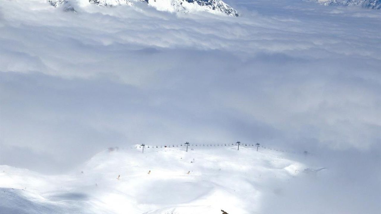 Hochnebel am Stubaier Gletscher Hochnebel am Stubaier Gletscher